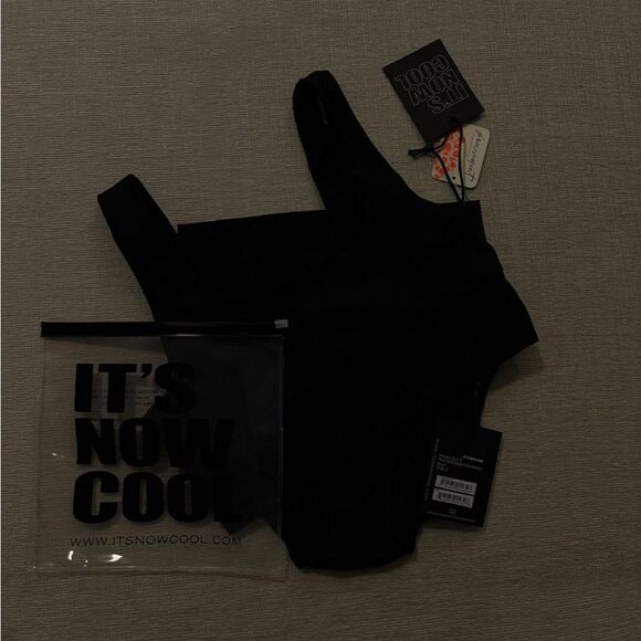 Its Now Cool Bikini Set The Contour Crop Surf Top High-Waist Bottoms Small NWT - Picture 6 of 9